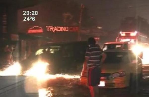 Paraguay : Colapsado tras tormenta - SNT