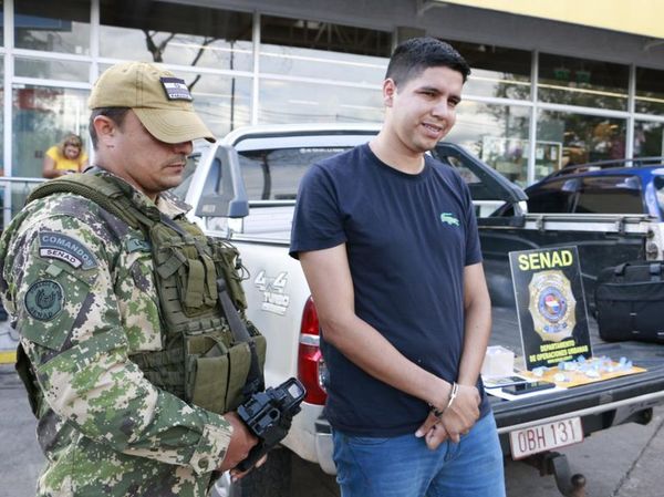 Cae precandidato a concejal de Luque con varias dosis de crack - Nacionales - ABC Color