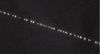 Estela de satélites llamó la atención en cielo paraguayo - Nacionales - ABC Color
