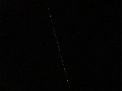 Las luces en el cielo que causaron curiosidad y hasta miedo