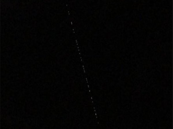 Las luces en el cielo que causaron curiosidad y hasta miedo
