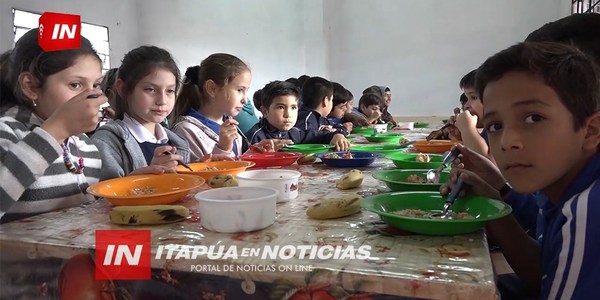 CONFIRMAN ALMUERZO ESCOLAR DESDE EL PRIMER DÍA DE CLASES