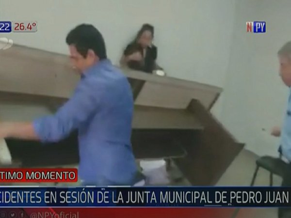 Pedido de intervención en PJC desata incidentes en la Junta Municipal