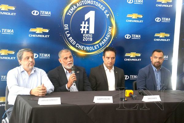 Automotores es el  número uno en ventas de la red Chevrolet en Paraguay