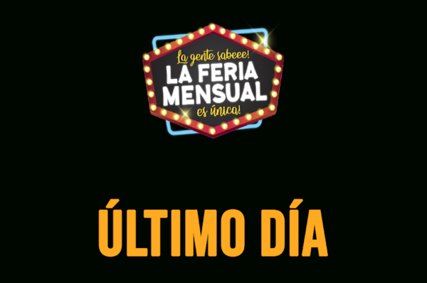 HOY / Último día de la gran feria mensual Tupi