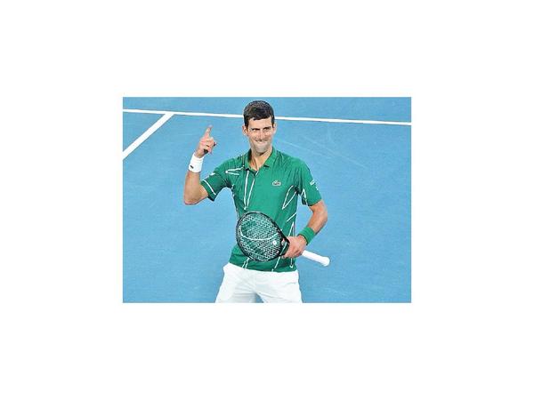Djokovic, finalista en Australia