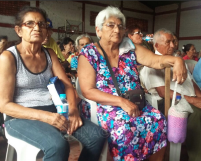 Luque: presentan lista de adultos mayores para recibir pensión