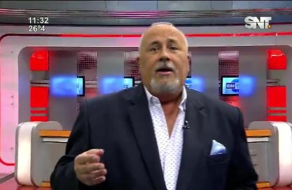 Monólogo de Javier Sosa Briganti en el SNT Deportes - SNT
