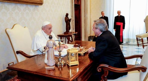 El papa pidió al presidente argentino que sea "mensajero de paz" - .::RADIO NACIONAL::.