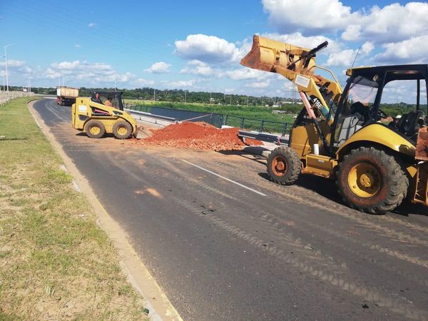 Esta tarde rehabilitarán tramo afectado en Costanera Norte