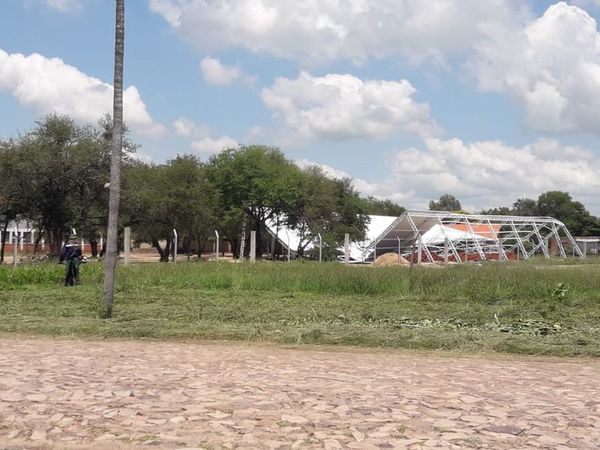 Tinglado de escuela en Remansito se desploma sin motivo - Nacionales - ABC Color