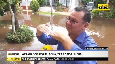 Atrapados por el agua tras cada lluvia - ABC Noticias - ABC Color