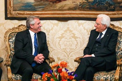 Alberto Fernández confirmó que Italia dio «importante apoyo para resolver el problema de la deuda» | .::Agencia IP::.