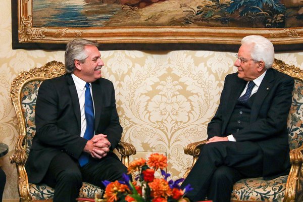 Alberto Fernández confirmó que Italia dio «importante apoyo para resolver el problema de la deuda» | .::Agencia IP::.