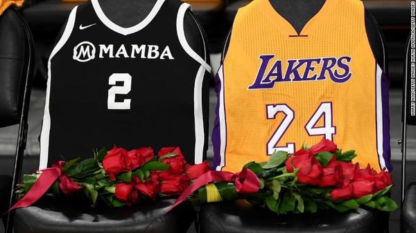 El conmovedor tributo de los Lakers a Kobe Bryant