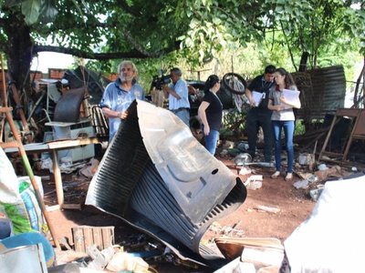Imputan a vendedor de chatarra en Ciudad del Este