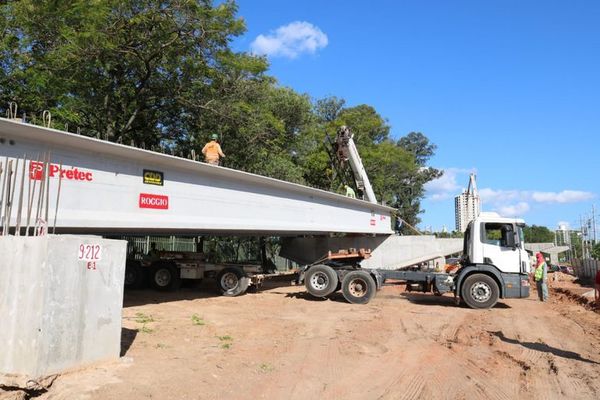 Oñemoîma viga viaducto Jardín Botánico-pe, ndaipóri gueteri obra de compensación - ABC Remiandu - ABC Color
