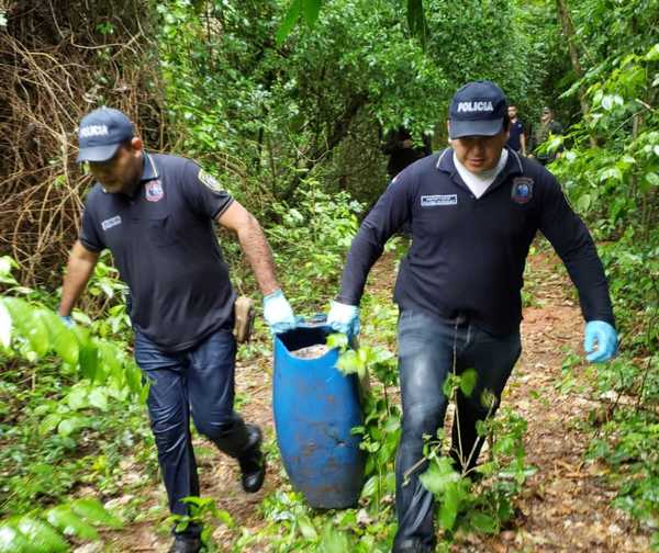 No hay restos del suboficial Edelio Morínigo en el tambor hallado