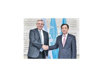 Fernández confirmó acuerdo con la FAO para ayuda técnica