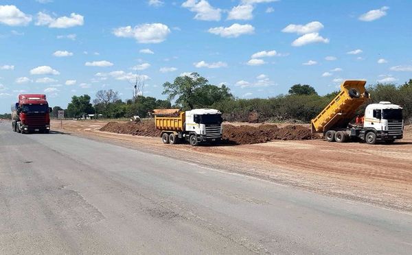 Comenzó trabajo de reconstrucción  y duplicación de la Ruta Transchaco - Economía - ABC Color