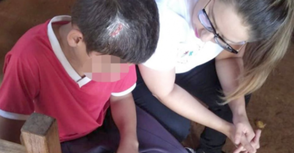 Un menor de 11 años fue atacado a guampazos