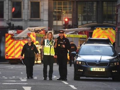 Varios acuchillados y un muerto en Londres por un incidente terrorista