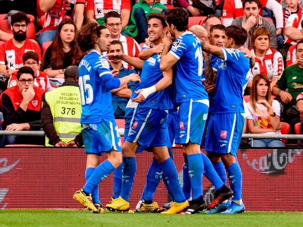 Getafe vence al Bilbao y se consolida en puesto de Champions