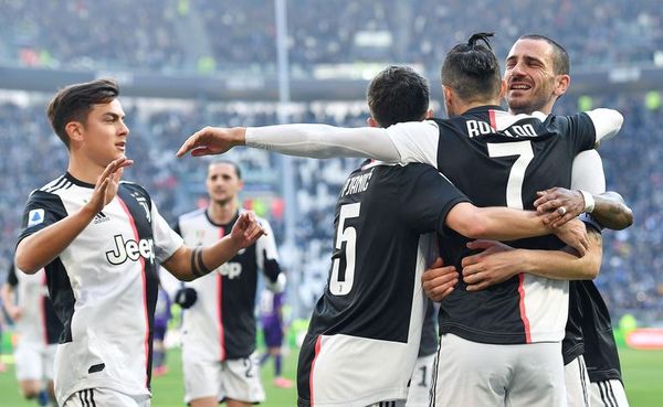Juventus mantiene el paso firme, Lazio segundo - Fútbol - ABC Color