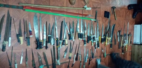 HOY / Realizan cateo tras gresca en Tacumbú: incautan 81 estoques y varios objetos contundentes