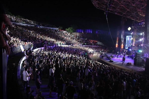 Reciclarte: unas 18 mil personas vibraron con el prisma del rock