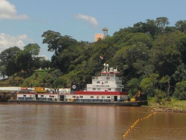 Hohenau: Embarque de soja en el puerto es una atracción