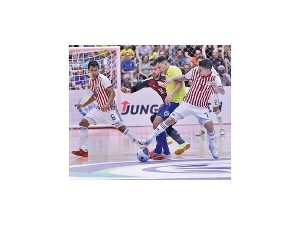 Paraguay cayó ante Brasil