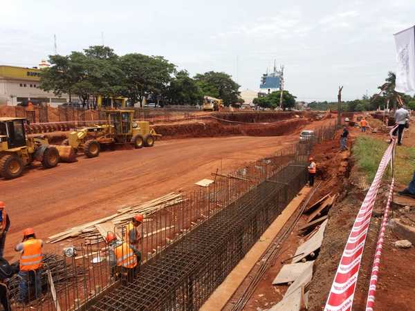 El mayor viaducto del Paraguay se erige en el km 7 de Ciudad del Este