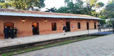 Inauguran mejoras en la Estación del Ferrocarril en Luque