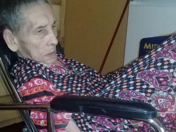 Piden asistencia para una abuelita de 85 años