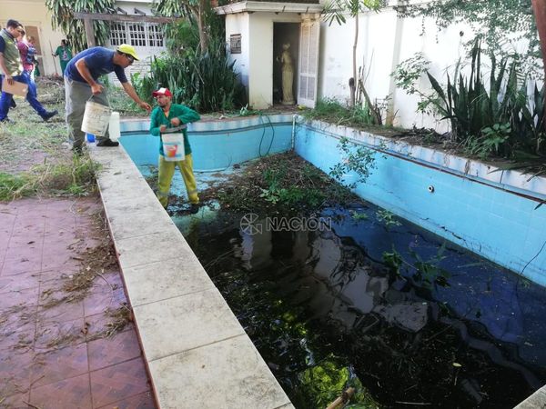 Intervienen casa abandonada en barrio Santo Domingo de Asunción