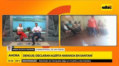 Dengue: Declaran alerta naranja en Santaní - ABC Noticias - ABC Color