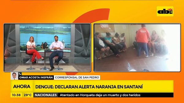 Dengue: Declaran alerta naranja en Santaní - ABC Noticias - ABC Color