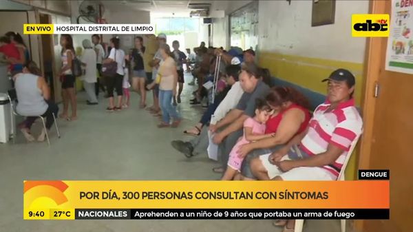 Por día, 300 personas consultan con síntomas - ABC Noticias - ABC Color