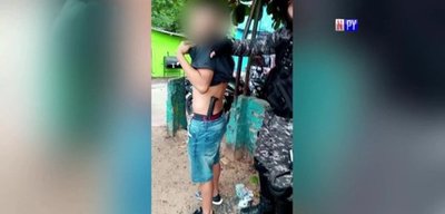 Así los Lince desarman a supuestos pandilleros en Pelopincho | Noticias Paraguay