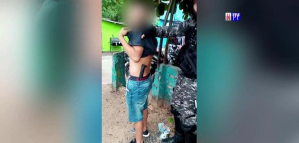 Así los Lince desarman a supuestos pandilleros en Pelopincho | Noticias Paraguay