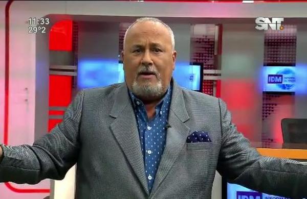 Monólogo de Javier Sosa Briganti en el SNT Deportes - SNT