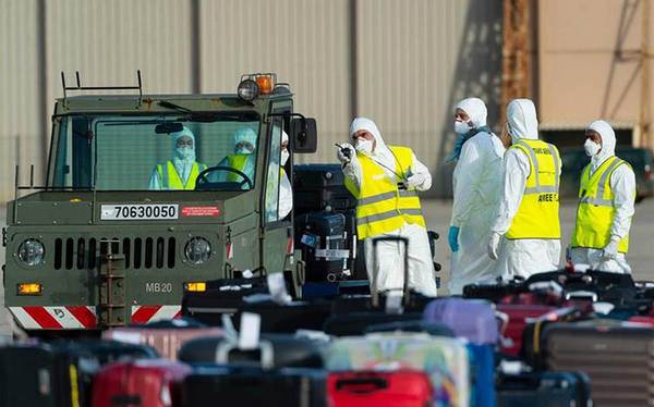 Mexicanos repatriados de China están en cuarentena en Francia » Ñanduti