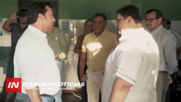 PRESIDENTE DE IPS VISITÓ HOSPITAL DE CNEL. BOGADO