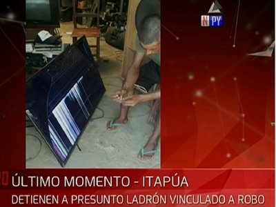 Detienen a presunto asaltante de un ciudadano argentino en Capitán Miranda
