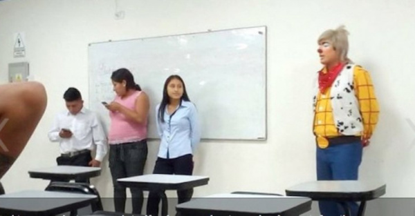 Estudiante “Payaso” quiere ser un gran abogado ndaje