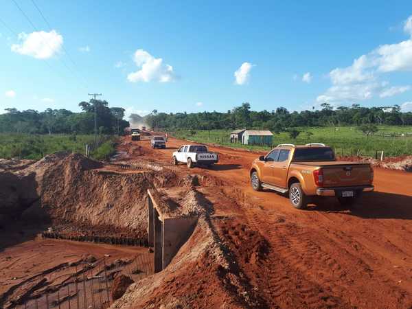 Mejoramiento de la Ruta PY05 y ramales, en Arroyito, tiene 25% de ejecución - .::RADIO NACIONAL::.