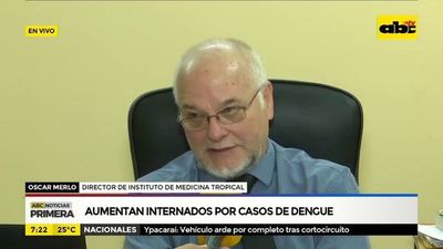 Aumentan internados por casos de dengue - ABC Noticias - ABC Color