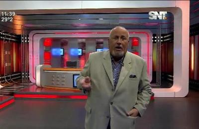Monólogo de Javier Sosa Briganti en el SNT Deportes - SNT