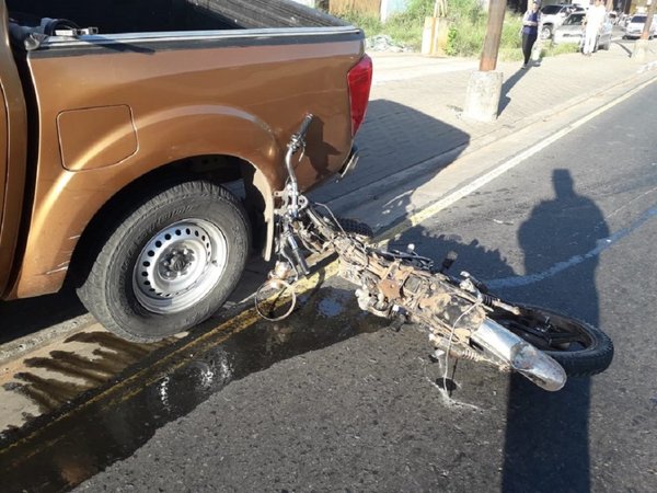 Accidente se cobra la vida de motociclista en San Lorenzo